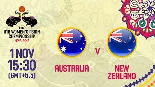 Австралия до 18 жен - Новая Зеландия до 18 жен. Запись матча