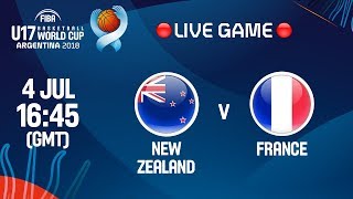 Новая Зеландия до 17 - Франция до 17. Запись матча