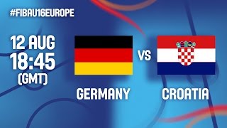 Германия до 16 - Хорватия до 16. Запись матча