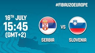 Сербия до 20 - Словения до 20. Запись матча