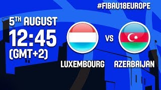 Люксембург до 18 - Азербайджан до 18. Запись матча