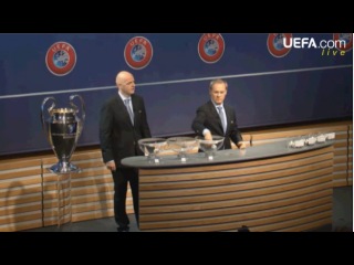 Лига Чемпионов УЕФА-2014/15. Жеребьевка - . Запись жеребьёвки