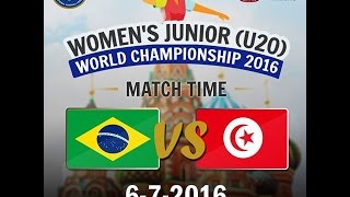 Бразилия до 20 жен - Тунис до 20 жен. Запись матча