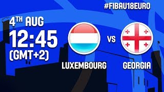 Люксембург до 18 - Грузия до 18. Запись матча