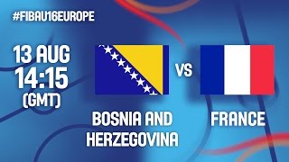 Босния и Герцеговина до 16 - Франция до 16. Запись матча