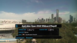 Australian Open. Квалификация - . Запись матча