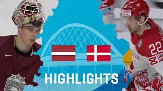 Латвия - Дания. Обзор матча