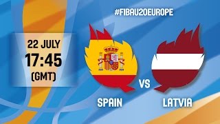 Испания до 20 - Латвия до 20. Запись матча