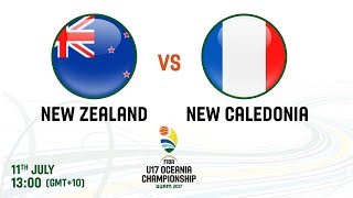 Новая Зеландия до 17 жен - Новая Каледония до 17 жен. Запись матча