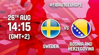 Швеция до 16 жен - Босния и Герцеговина до 16 жен. Запись матча