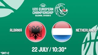 Албания до 20 - Нидерланды до 20. Запись матча