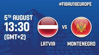 Латвия до 18 - Черногория до 18. Запись матча