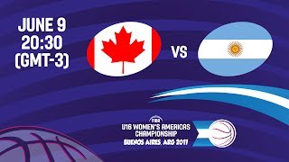Канада жен. до 16 - Аргентина жен. до 16. Запись матча