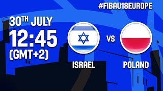 Израиль до 18 - Польша до 18. Запись матча